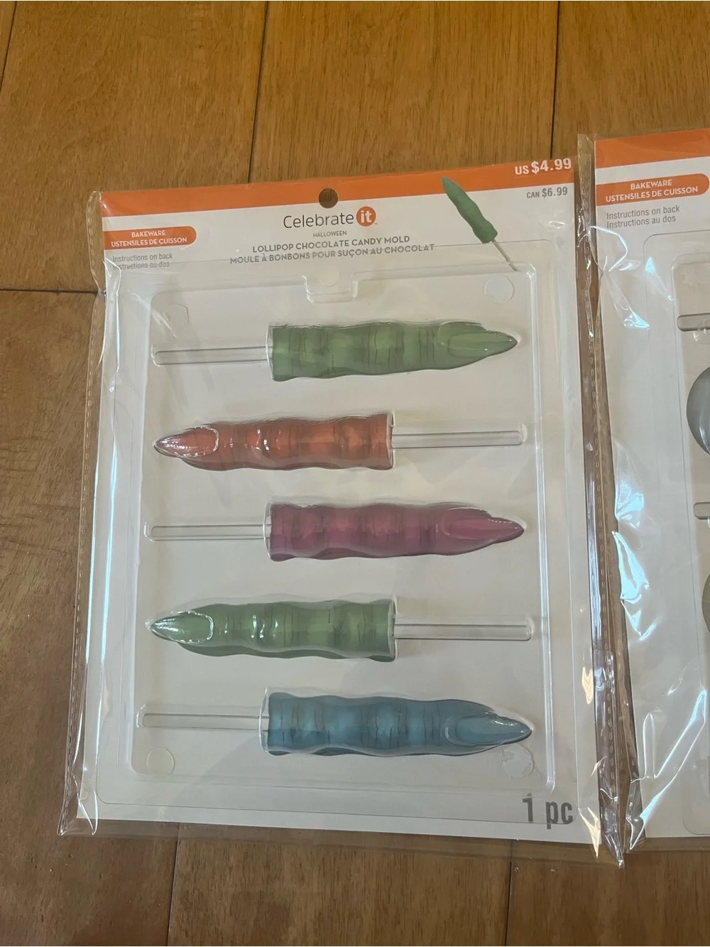 Halloween candy molds