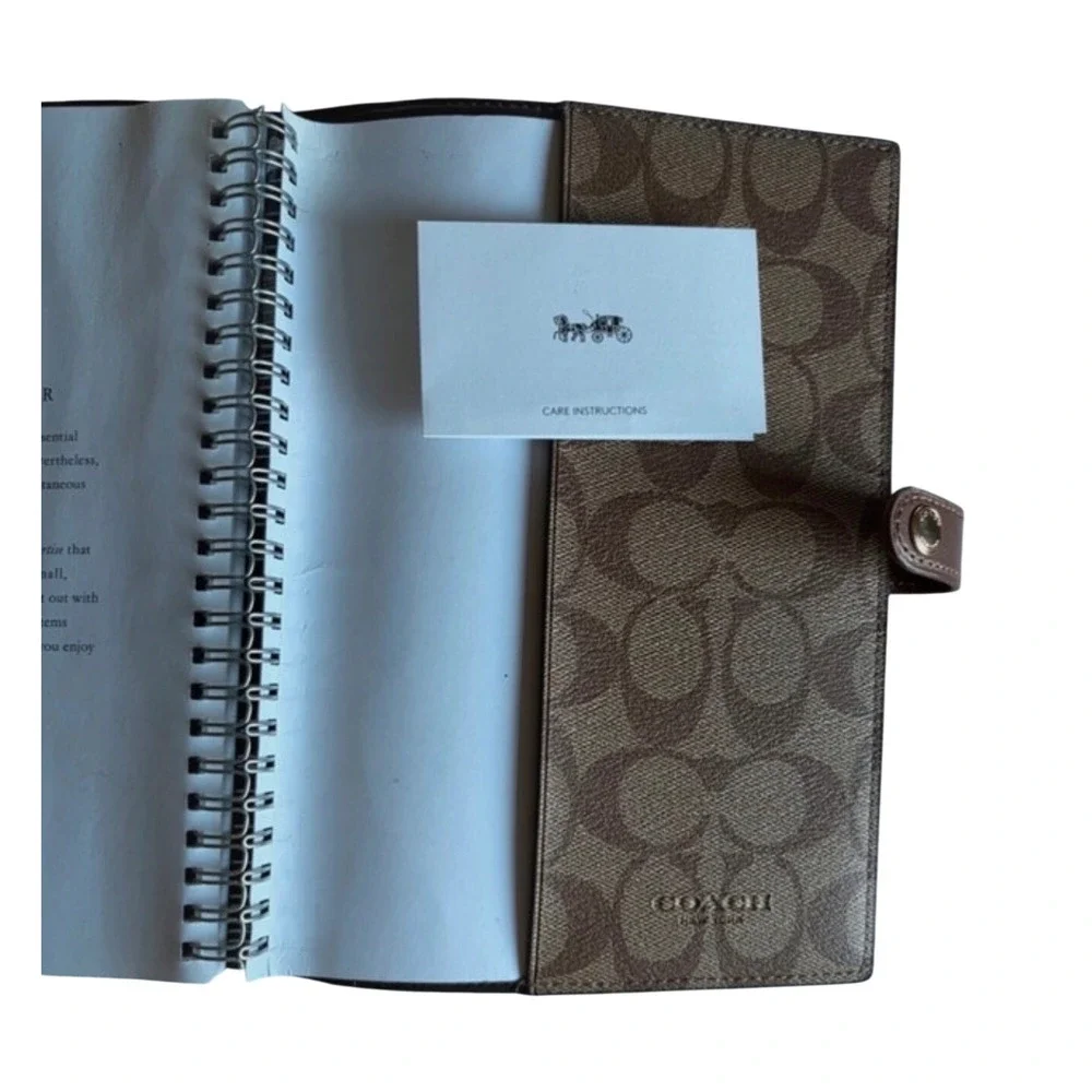 Coach diary style