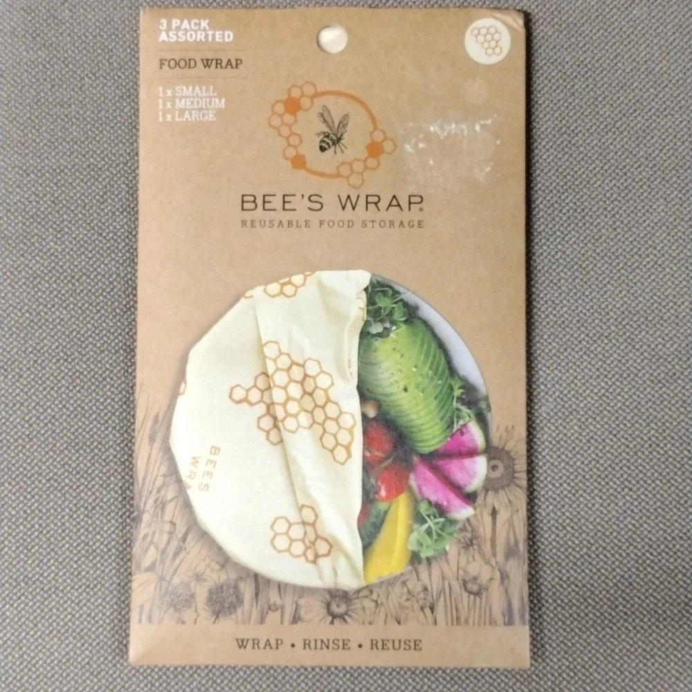 BEE'S WRAP Plant based food wrap 3 pk