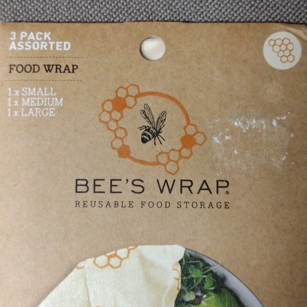 BEE'S WRAP Plant based food wrap 3 pk