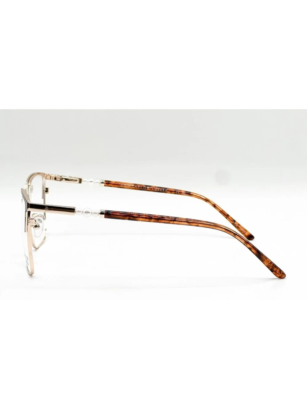 Ann Taylor At026 C01 Black Gold Authentic Eyeglasses 52-16-135