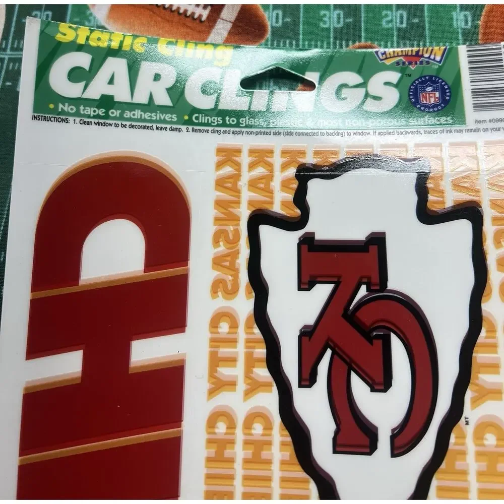 Color-Clings vtg nfl