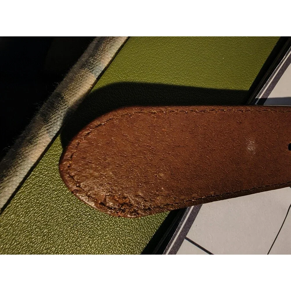 Doc Murphy | Golf Belt | Size 40| Khaki, Canvas Leather