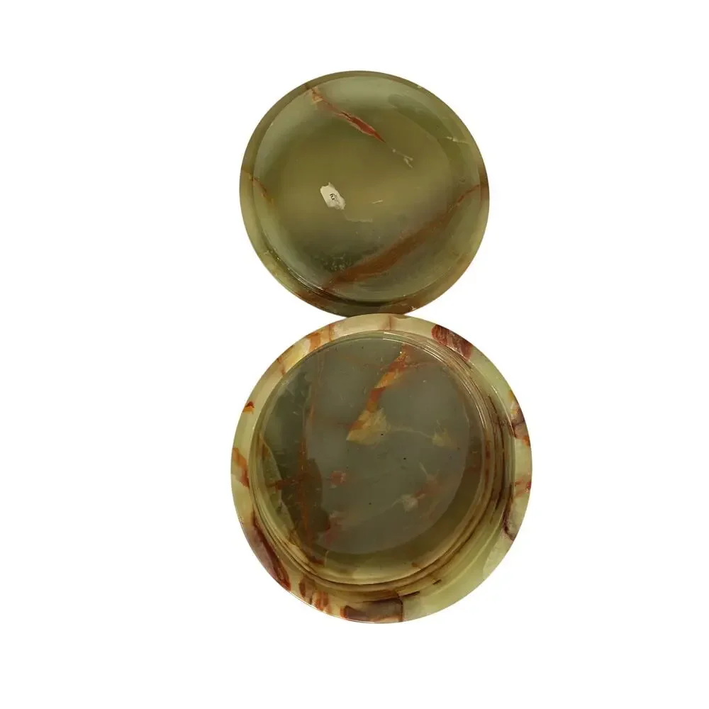Edna Hibel good onyx trinket