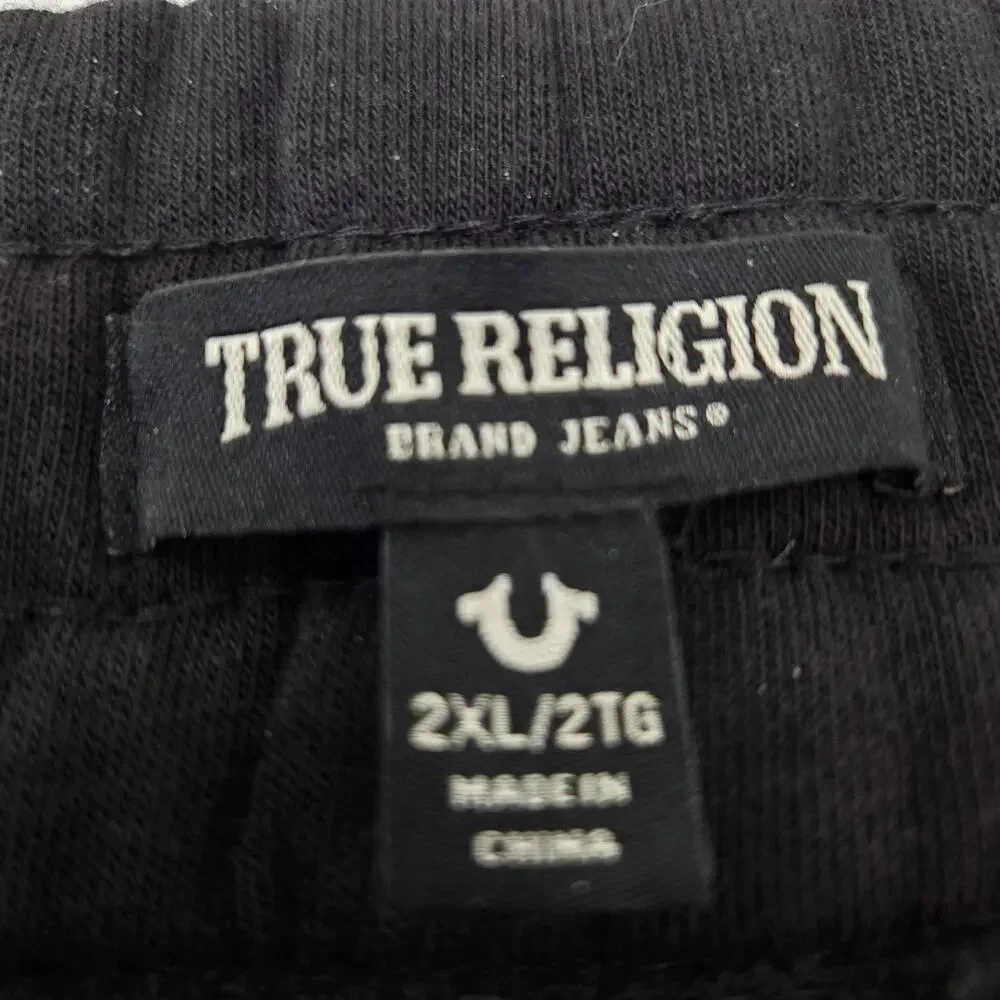 True Religion side religion shorts