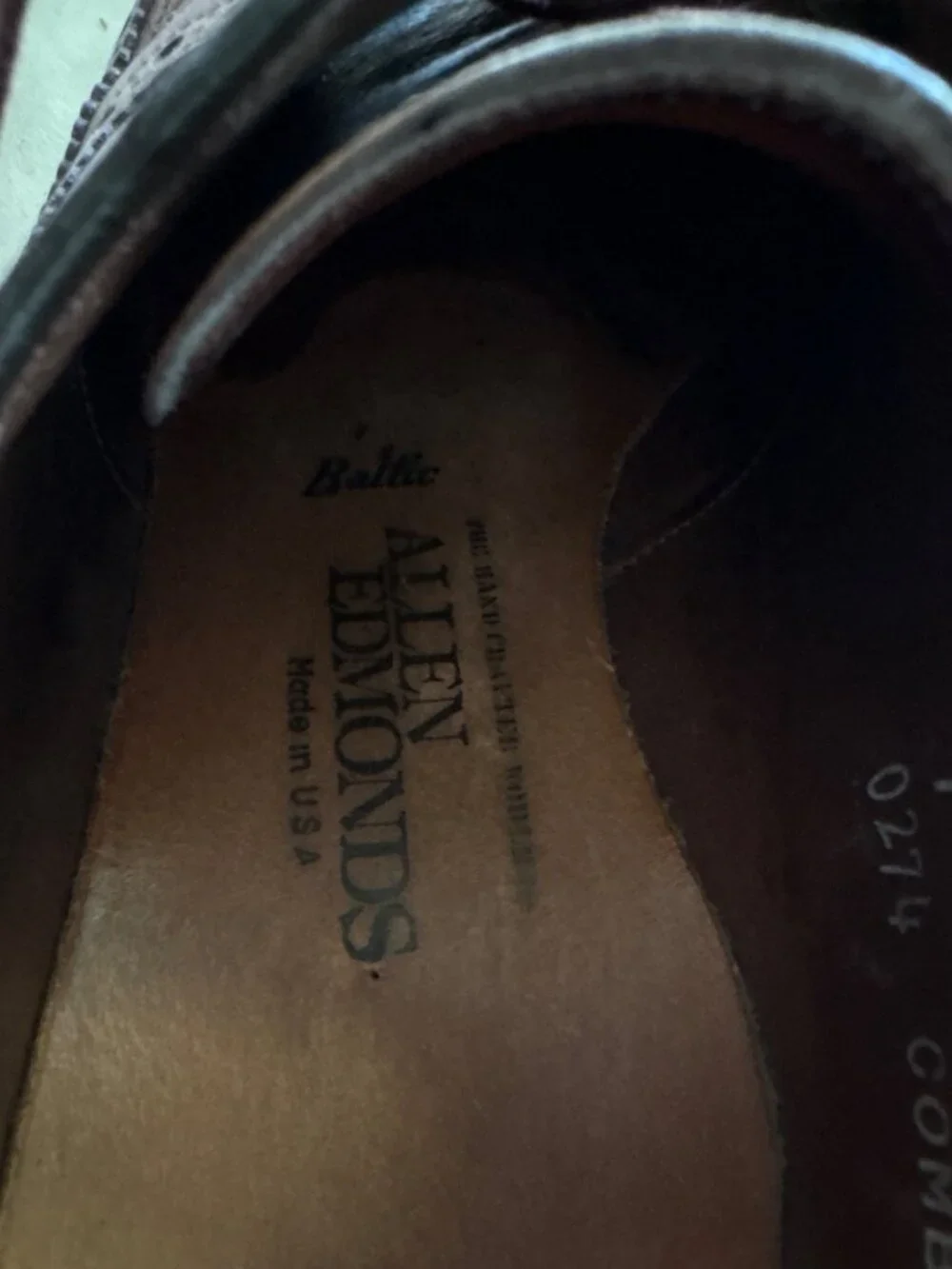 Allen Edmonds classic wingtip