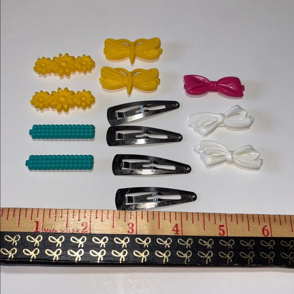 Goody Barrettes vintage Girls Goody plastic barrettes 1980s GOODY