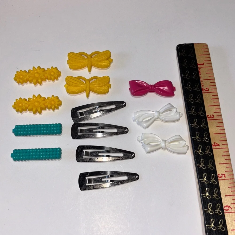 Goody Barrettes vintage Girls Goody plastic barrettes 1980s GOODY