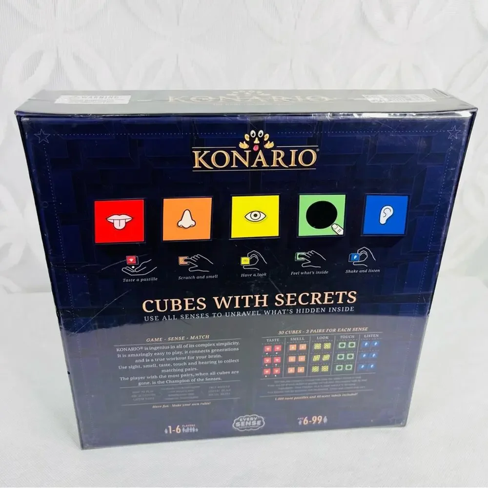 Konario Memory‎ Game - A Unique Matching Game for Every Sense