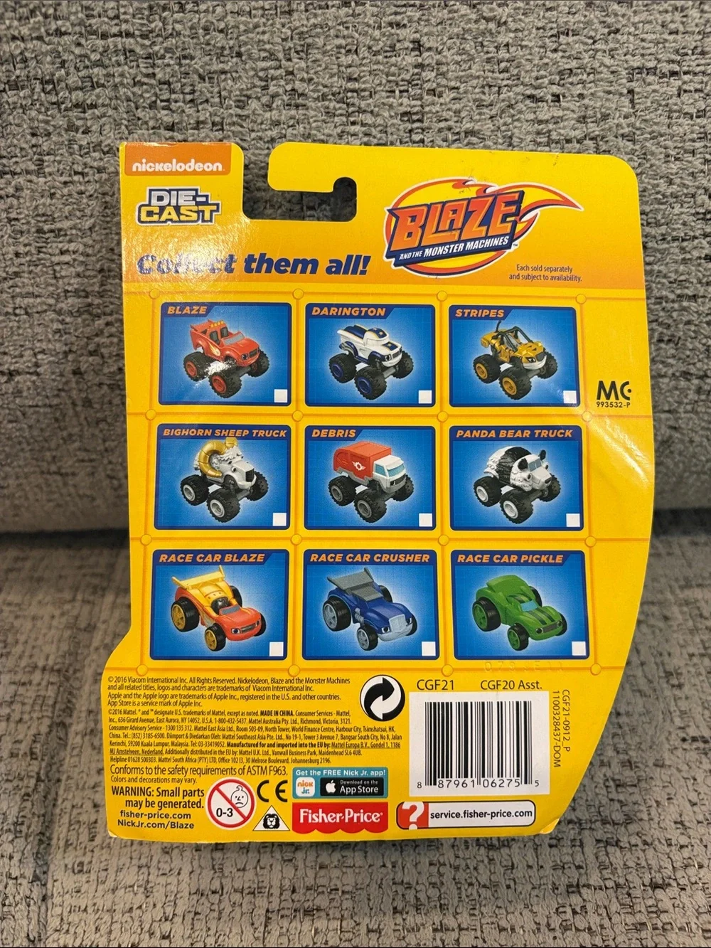 Fisher-Price die original engine