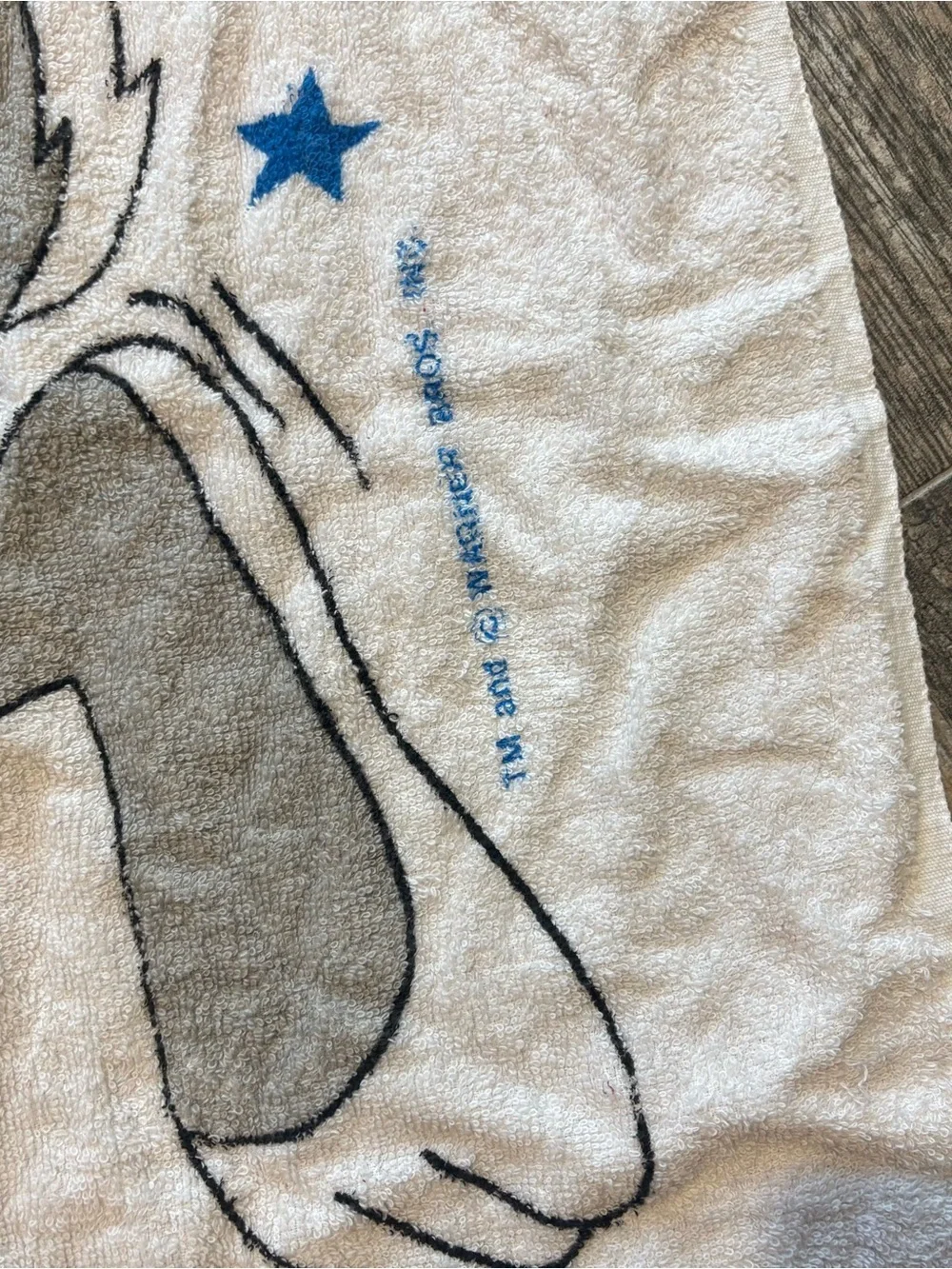 Vintage Jay Franco Beach Towel Bugs Bunny  100% Cotton 70's Retro 49”x25”