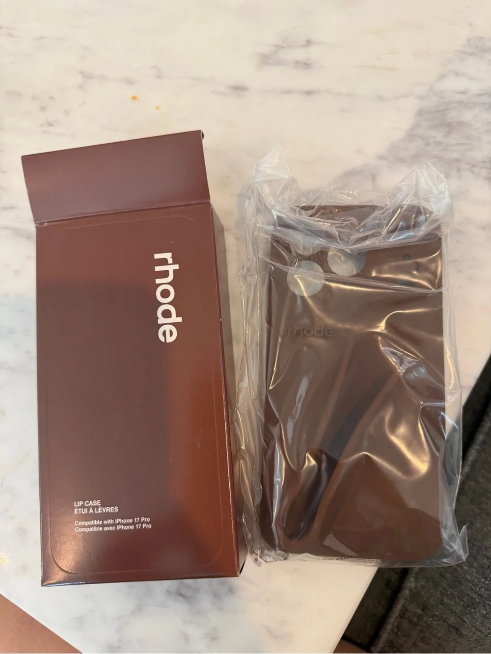 RHODE Lip Case for iPhone 17 Pro in macadamia summer 2026 iPhone 17 pro