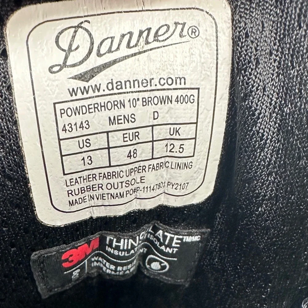 Danner powderhorn 10