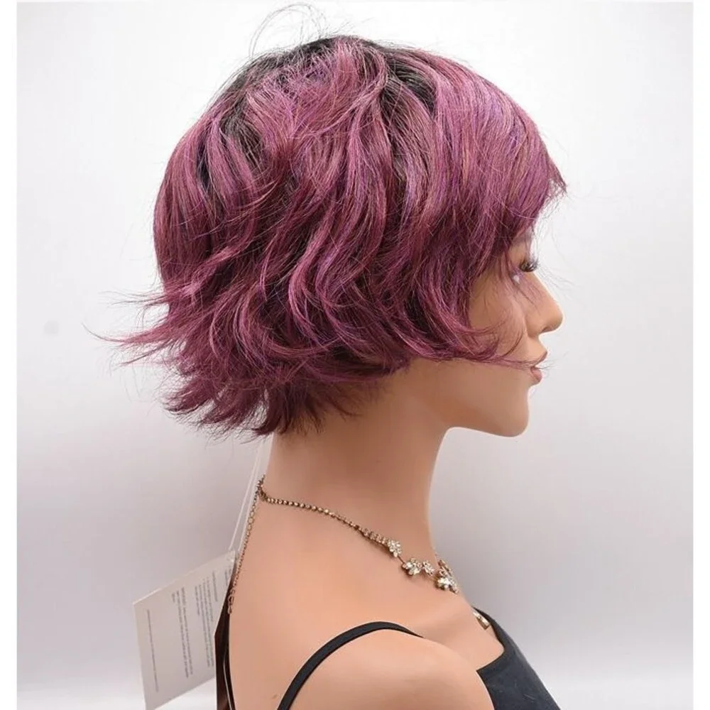 WYATT Wig by RENE OF PARIS, Plumberry Jam-LR (Long Rooted), Basic Cap, NEW