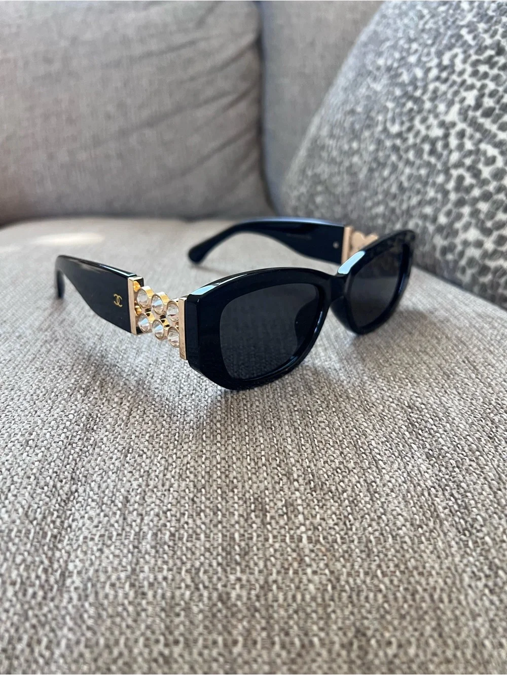 CHANEL stylish black
