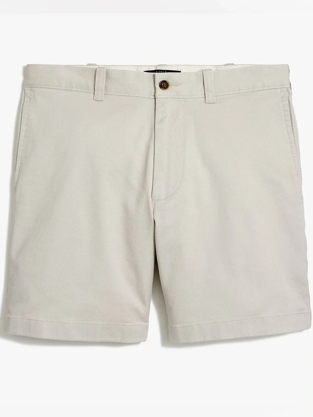 NWT J.Crew Men’s Khaki Chino Shorts 7” Inseam Stone Size 40