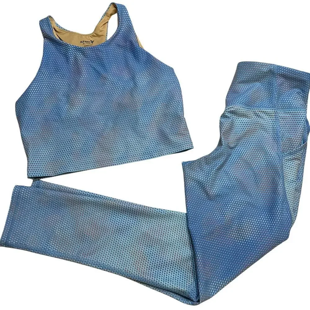 Old Navy Active Wear Outfit sz L (10-12) Two Piece Matching Set