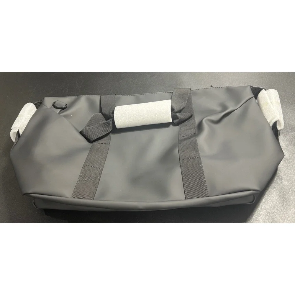 RAINS Weekender Bag Small W3 Black One Size Waterproof Travel Duffle