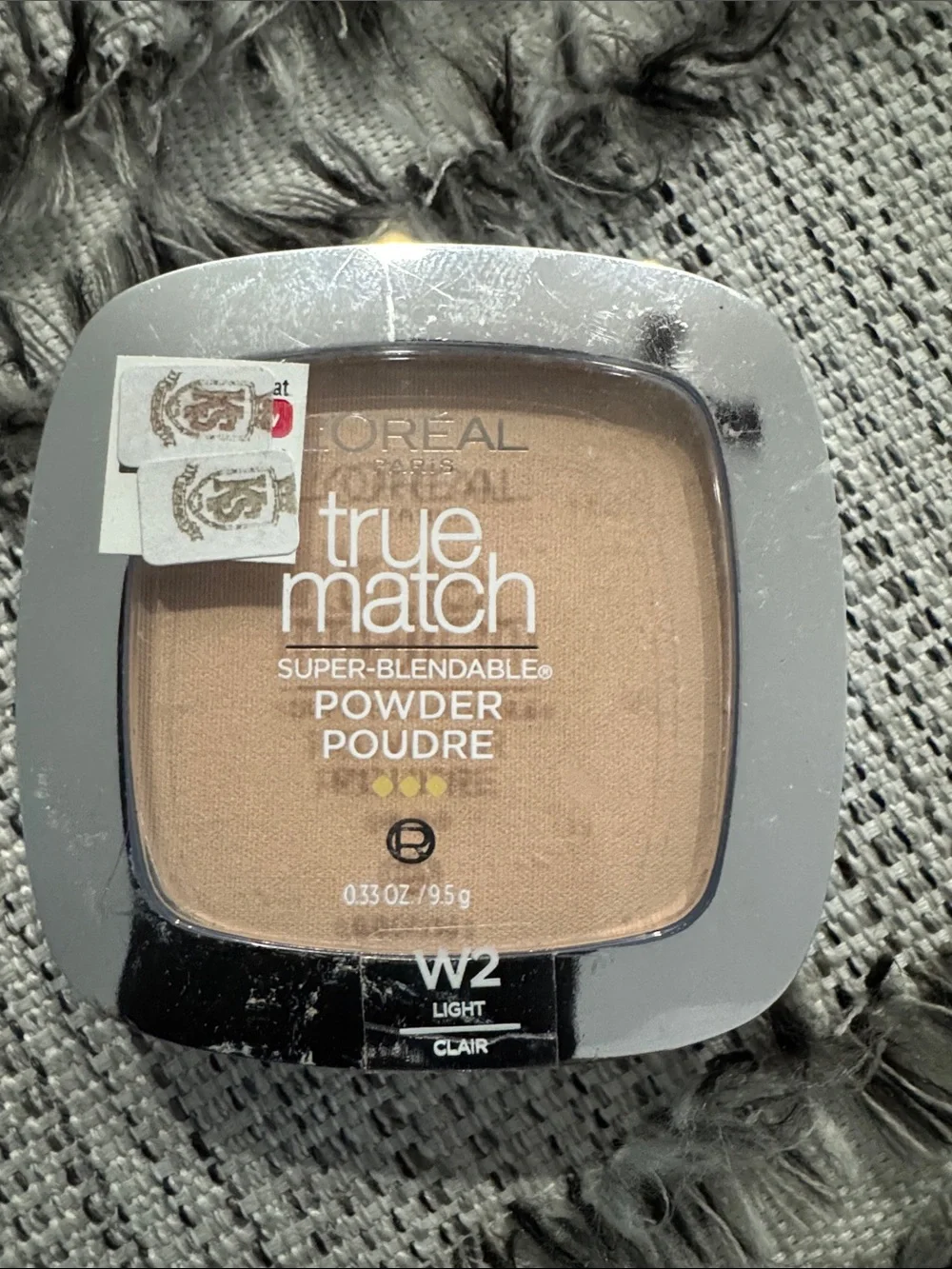 L'Oreal True Match Super-Blendable Powder W2 Light Beige Compact