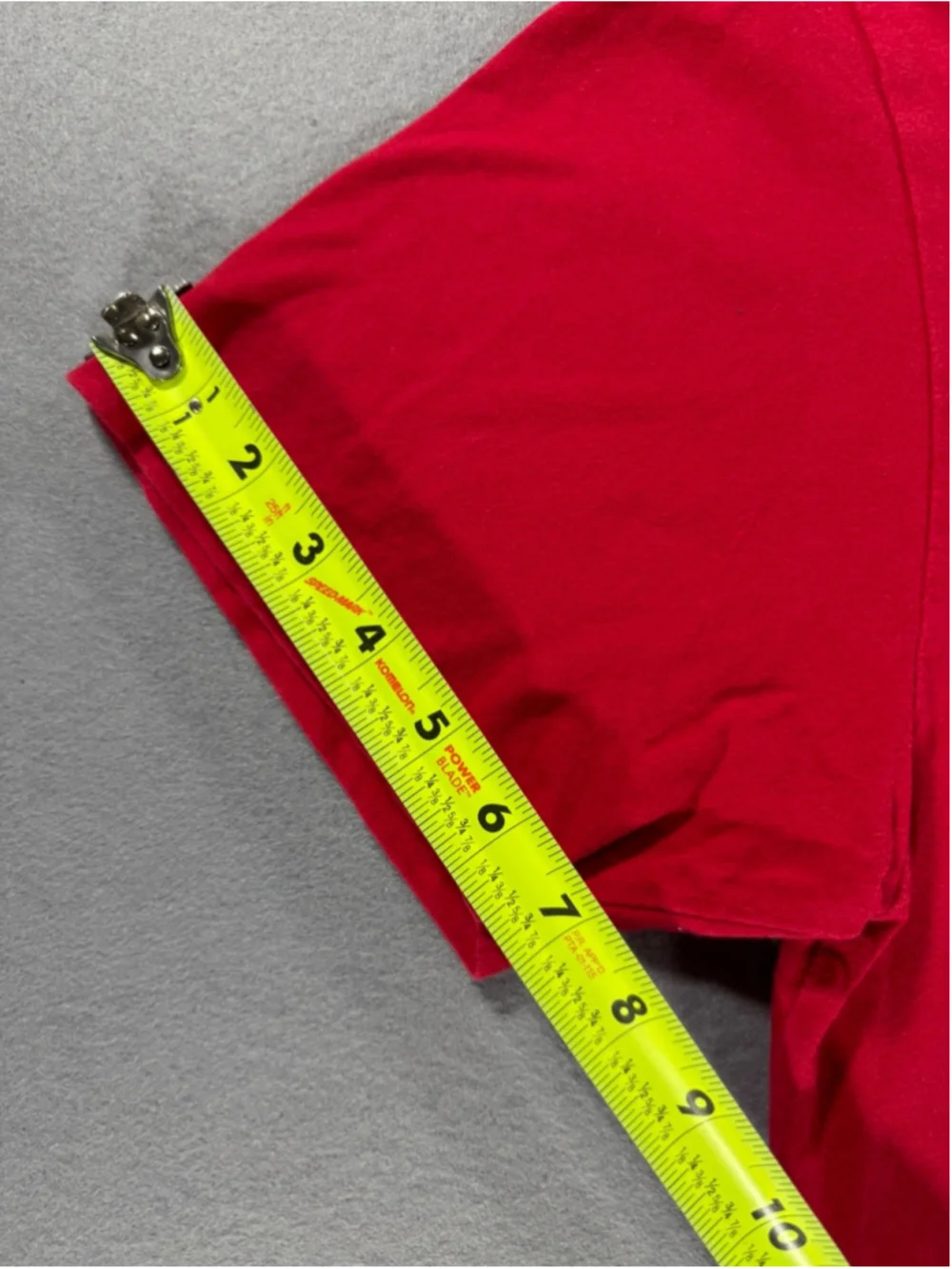 The North Face red “the
