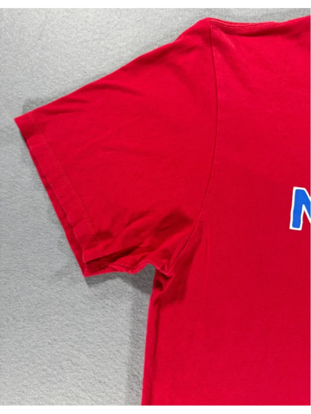 The North Face red “the
