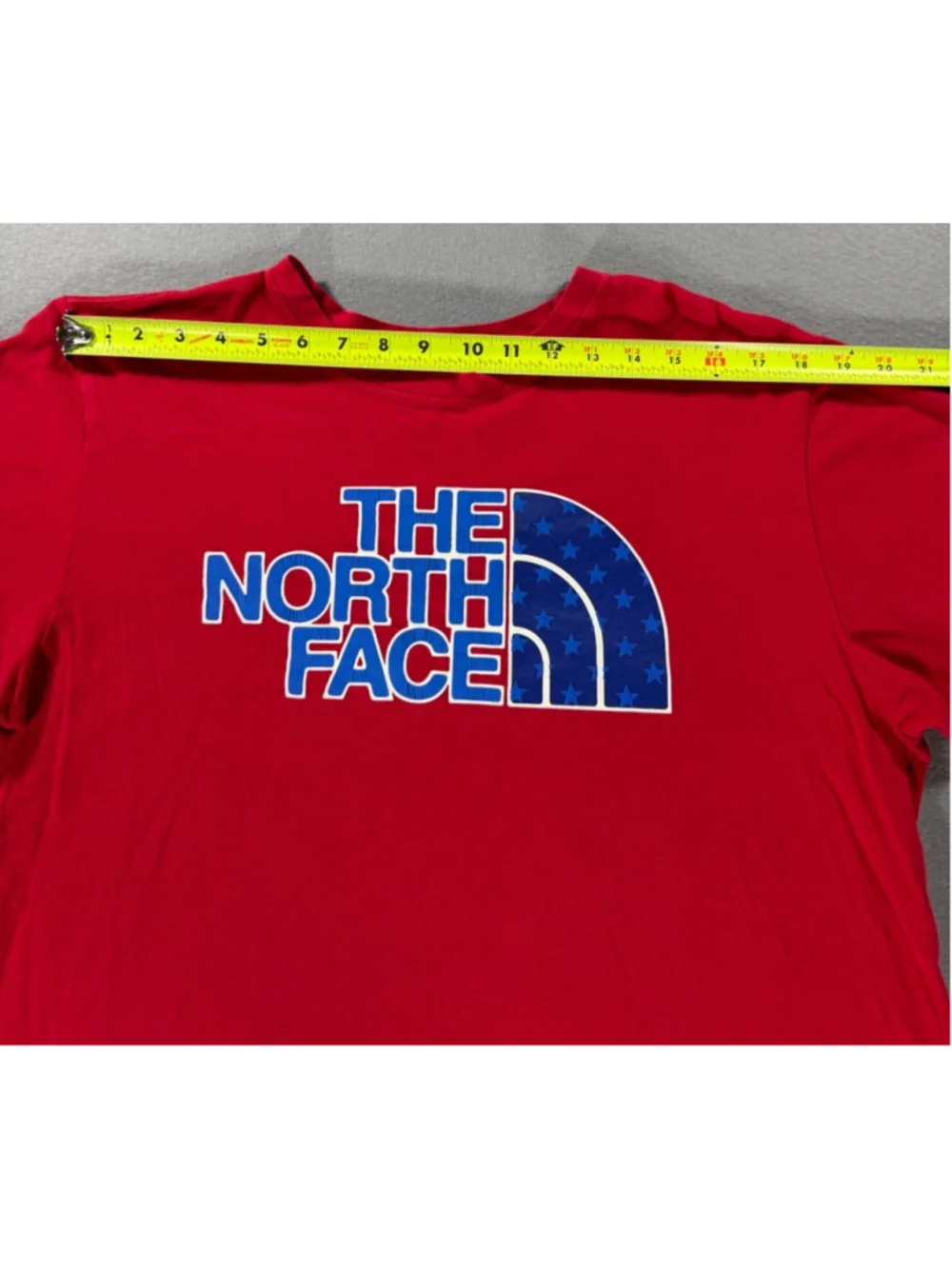 The North Face red “the