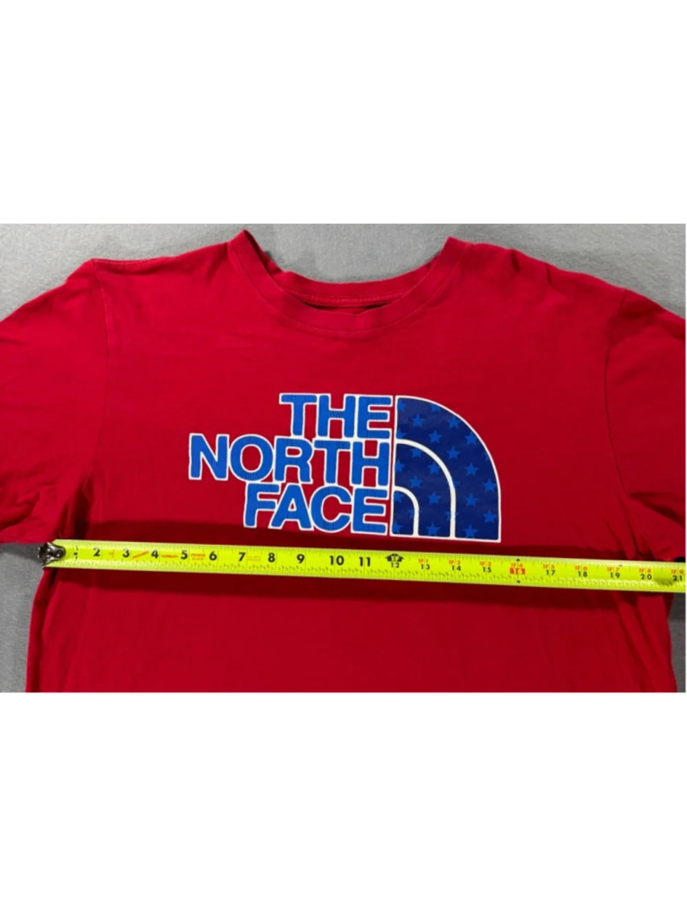 The North Face red “the