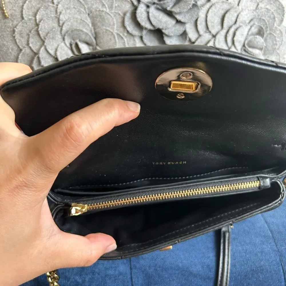 Tory Burch Kira Chevron Leather Crossbody Bag