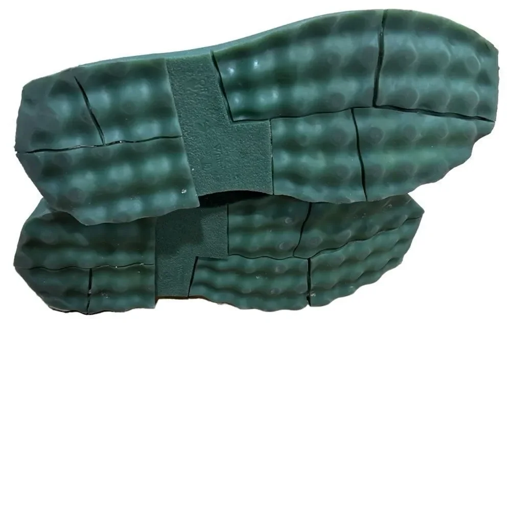 Revolve OFF-WHITE Zip-tie Rubber Rain Boots in Green (Women's)