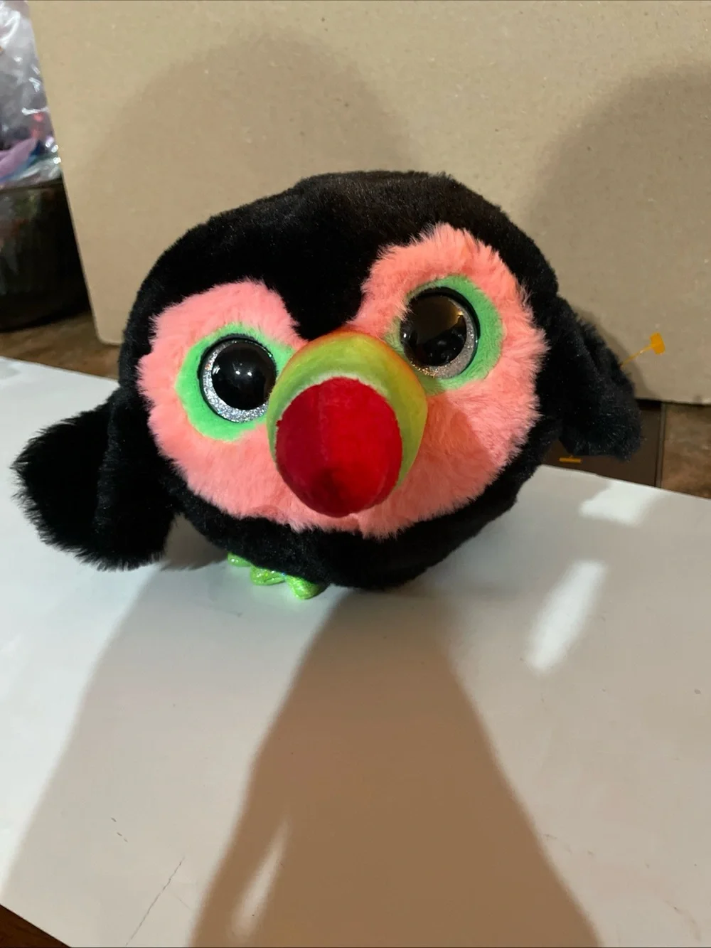 Pets Alive Chirpy Birds Black Pink Toucan Zuru Singing Electronic Pet It WORKS