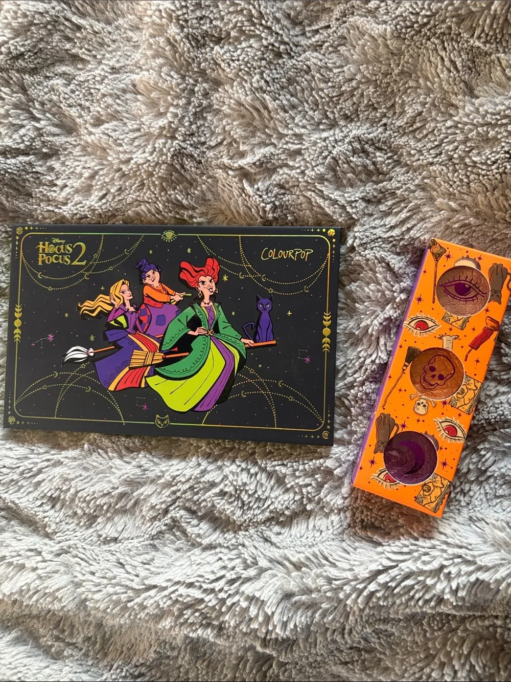 ColourPop Hocus Pocus 2 Palette with Trouble Brewing Super Shock Shadow