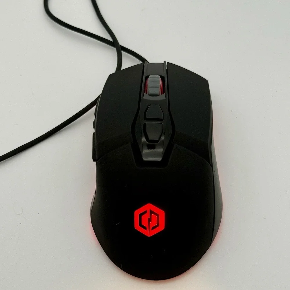 CyberPowerPC Elite M1-131 Wired RGB Gaming Optical Mouse USB Tested Working