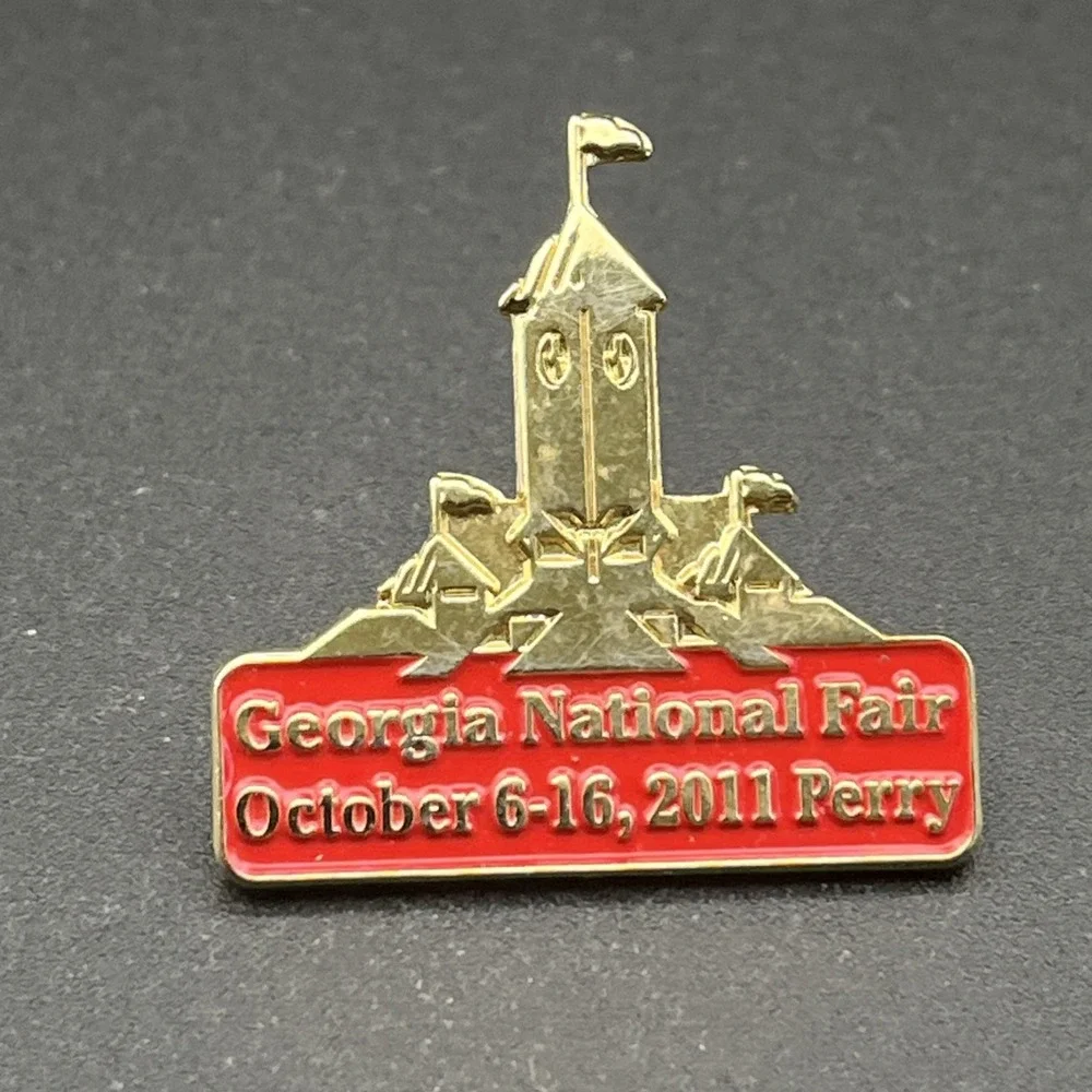 2011 Georgia National Fair Perry Georgia Lapel Hat Pin‎