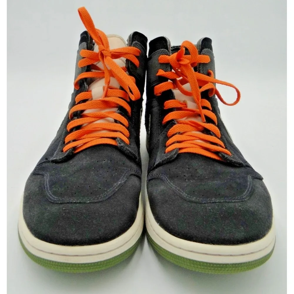 Nike Air Jordan 1 Mid SE Craft Anthracite Light Olive FD6817-003 Men's Size 15‎