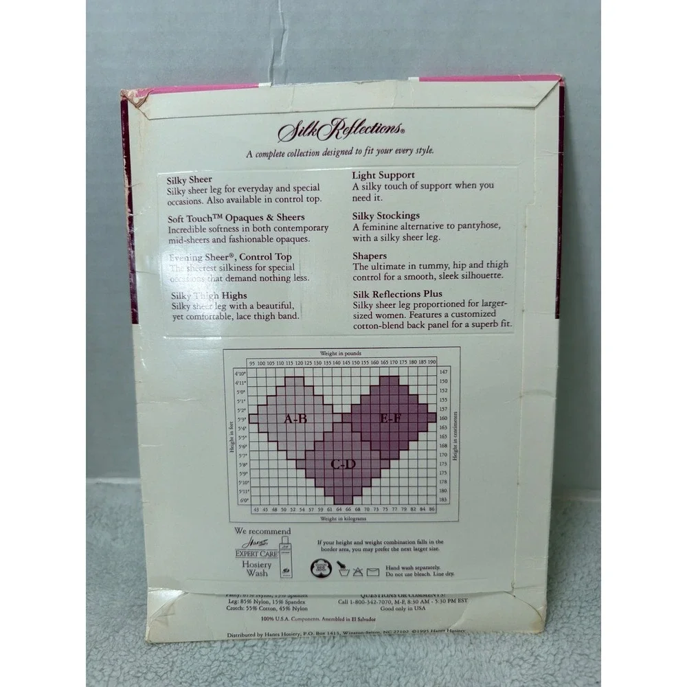 Hanes silk reflections