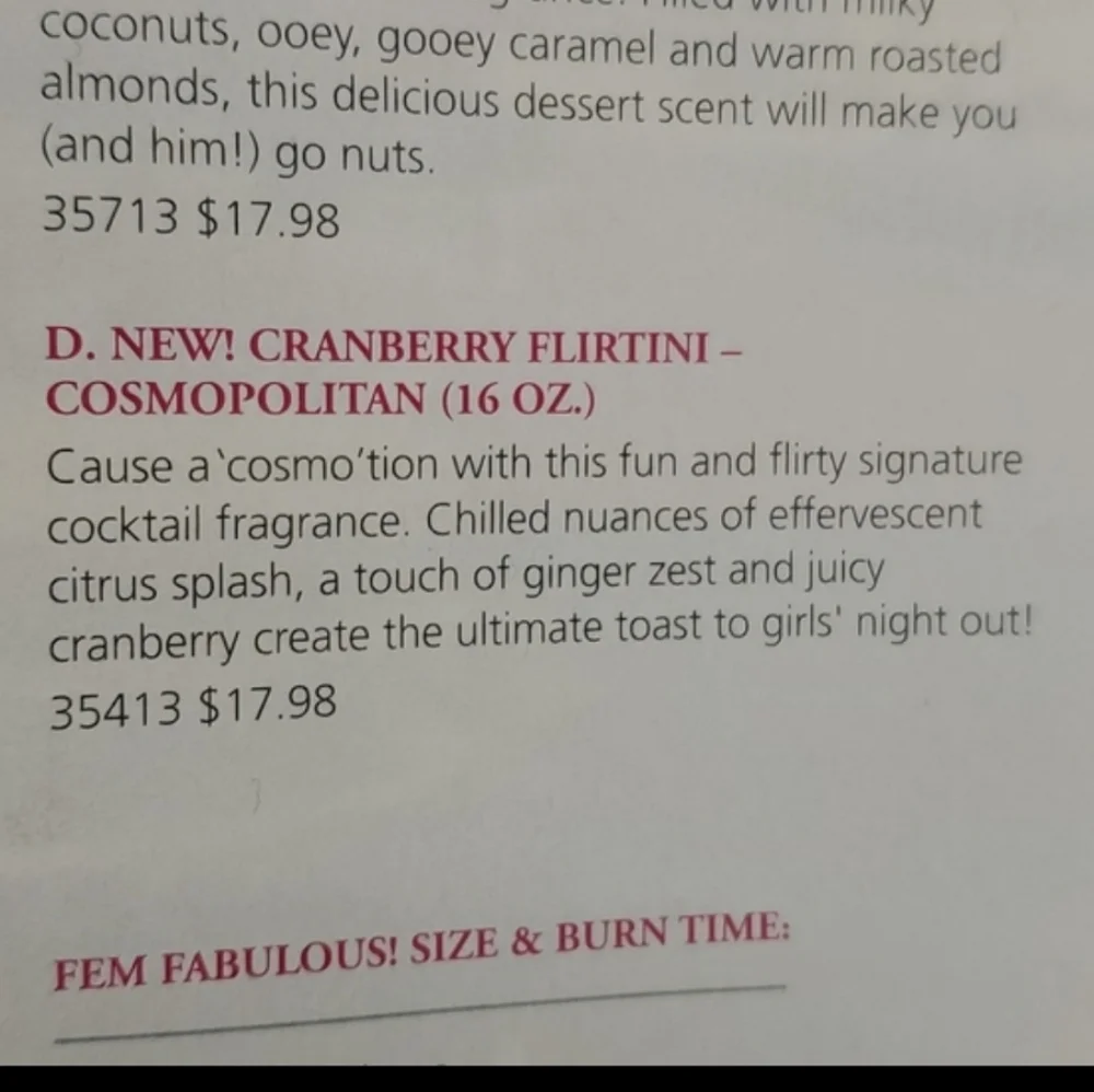 Gold Canyon cranberry flirtini