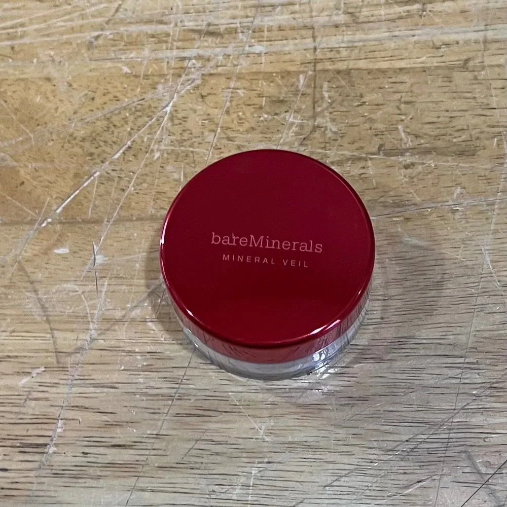 bareMinerals Perfect Light Mineral Veil Finishing Powder 6.5g Red‎ Holiday Cap