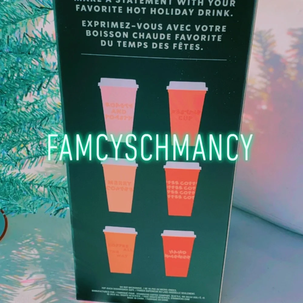 Starbucks holiday reusable