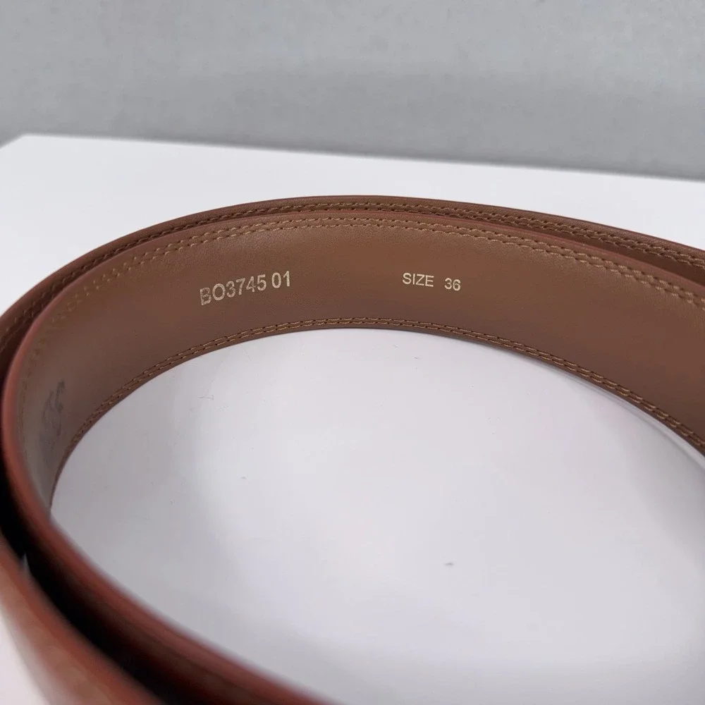 Bosca leather belt