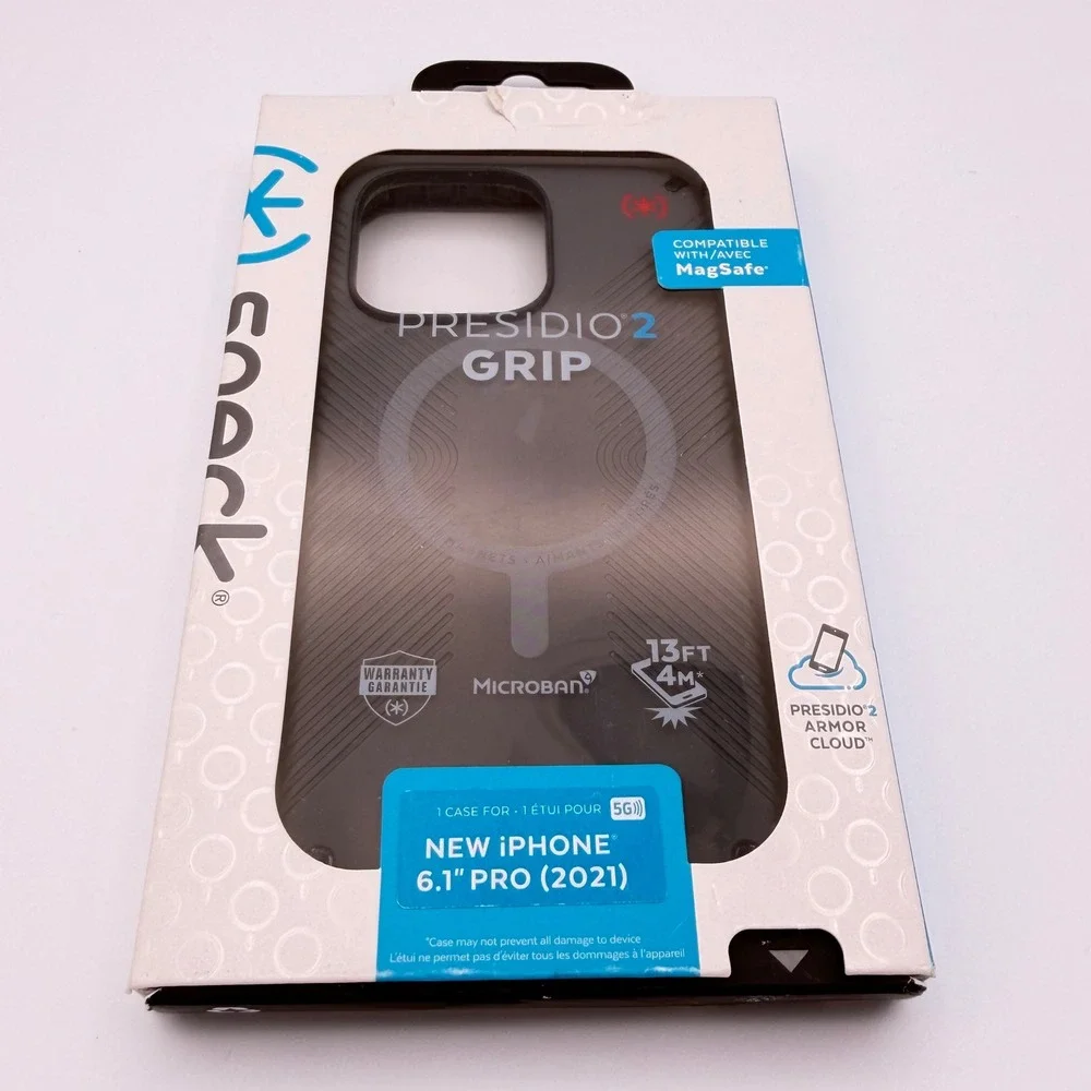Speck Phone Case iPhone 13 Pro 6.1‎ MagSafe Presidio2 Grip