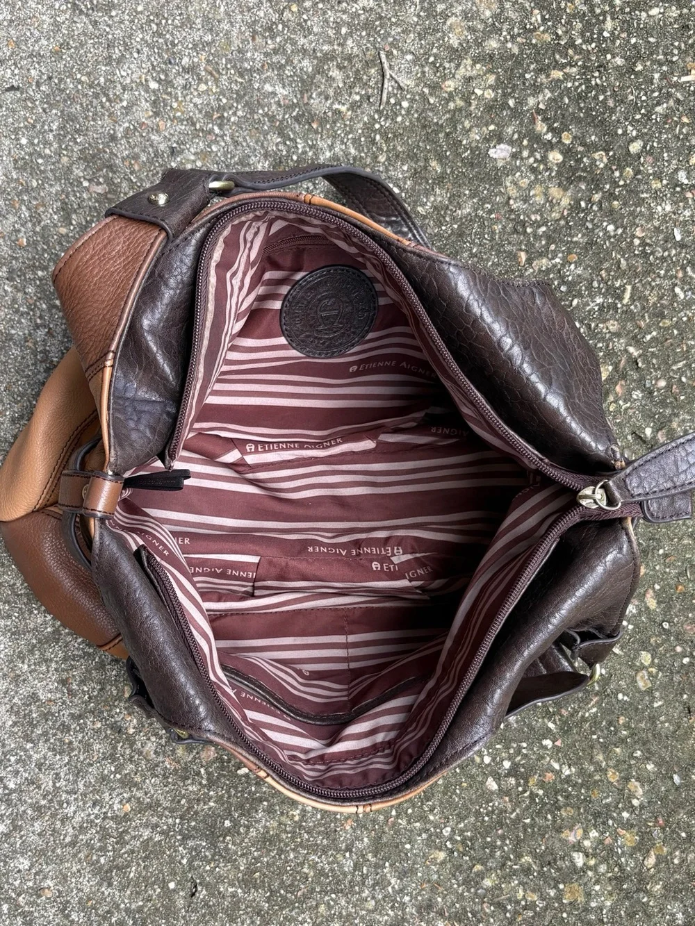 Etienne Aigner retro hippie