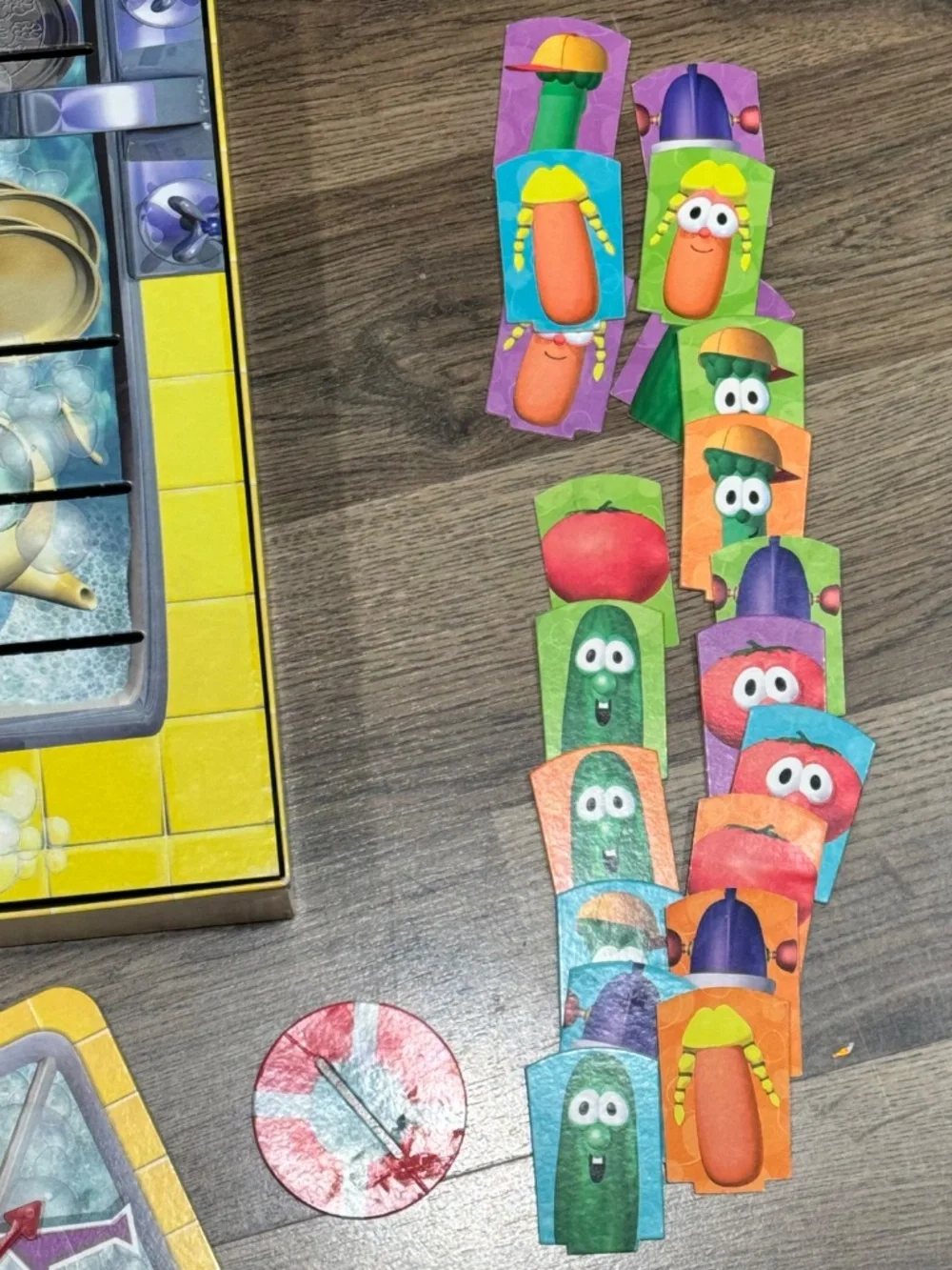 VeggieTales Don't Sink in the Sink Game Talicor Complete Working Vintage 1999