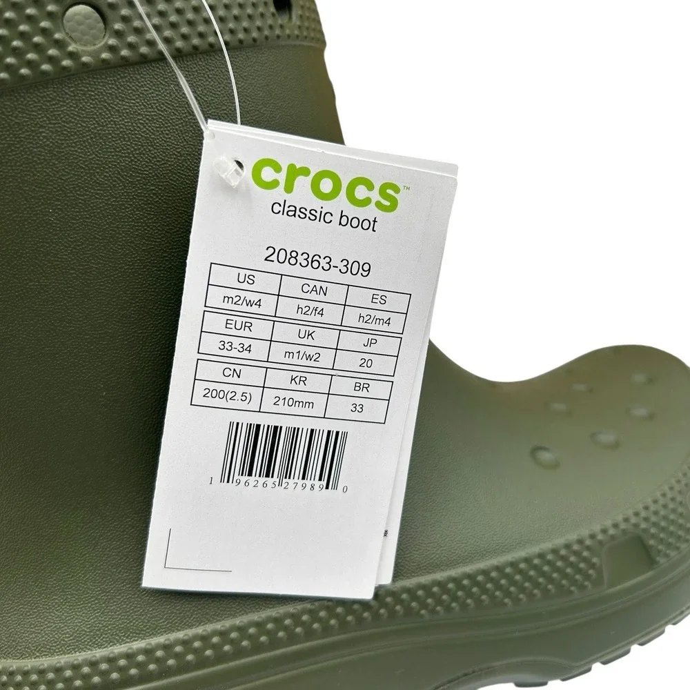 CROCS new tags