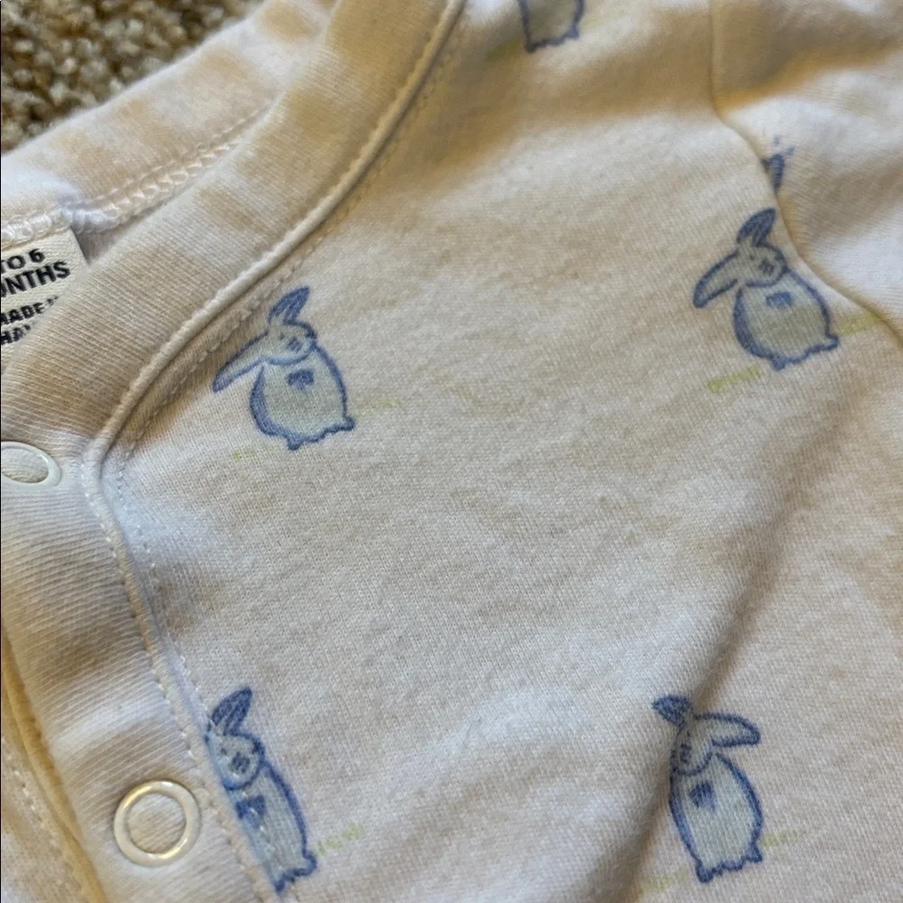 Janie and Jack bunny print