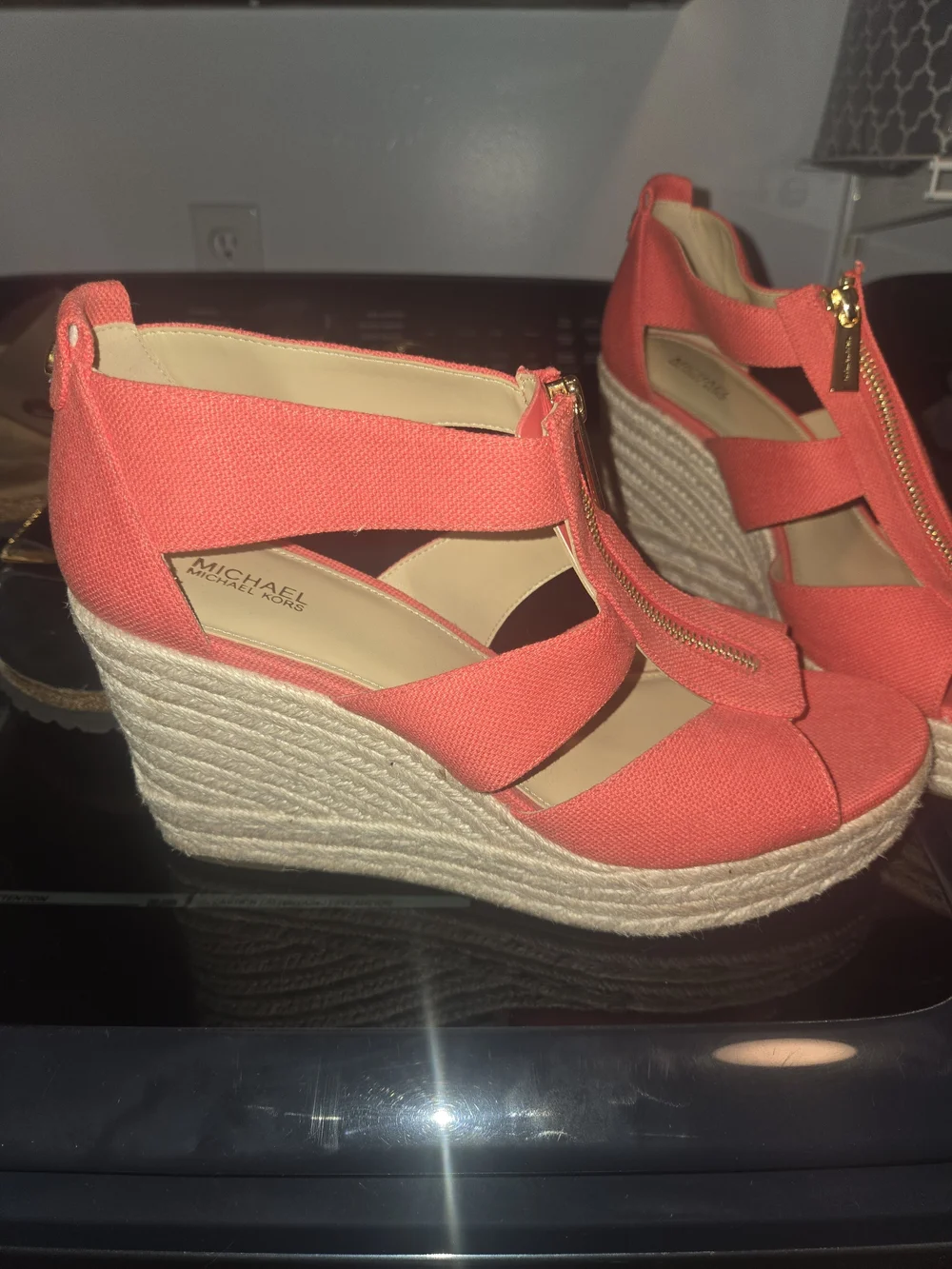 Michael Kors bold coral