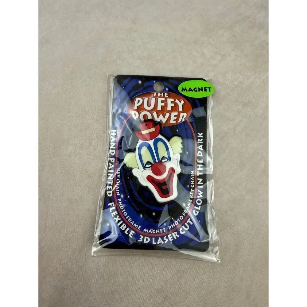 Vintage clown magnet
