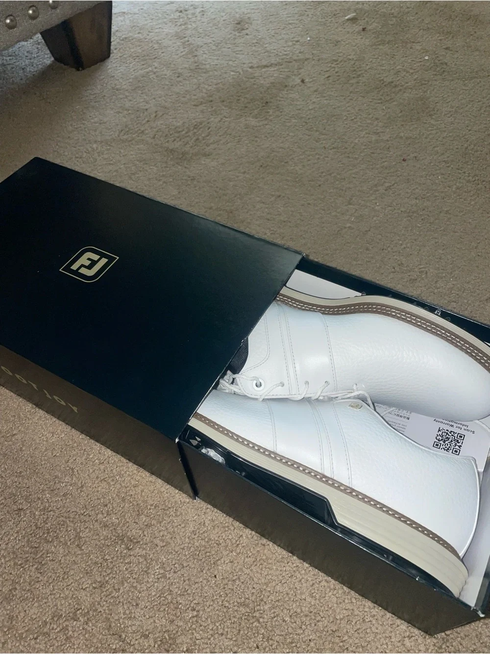FootJoy classic white