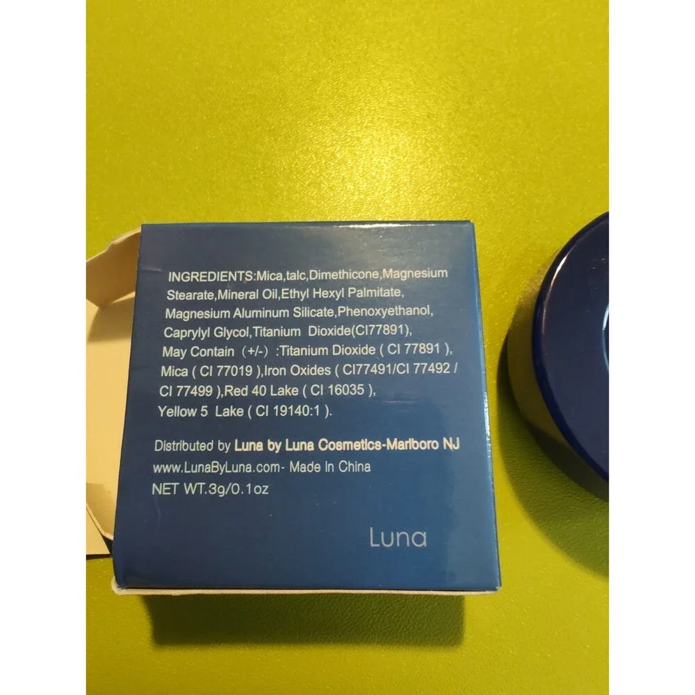 Luna By Luna Cosmetics Baked Highlighter In Shade CALYPSO 3g/.1oz Full Size RARE