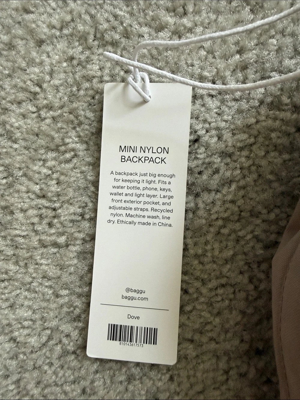 BAGGU new unused
