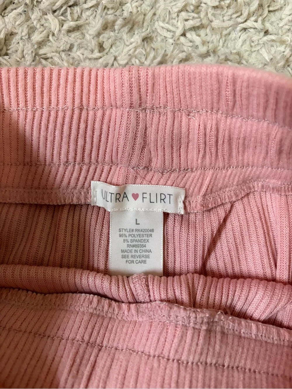Ultra Flirt soft ribbed